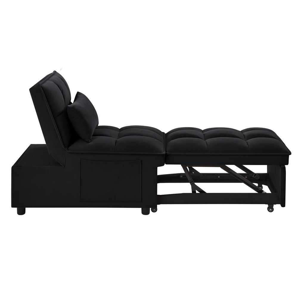 Convertible Sofa Bed 4in1 Multi-Functional Folding Recliner Sleeper Sofa Chair