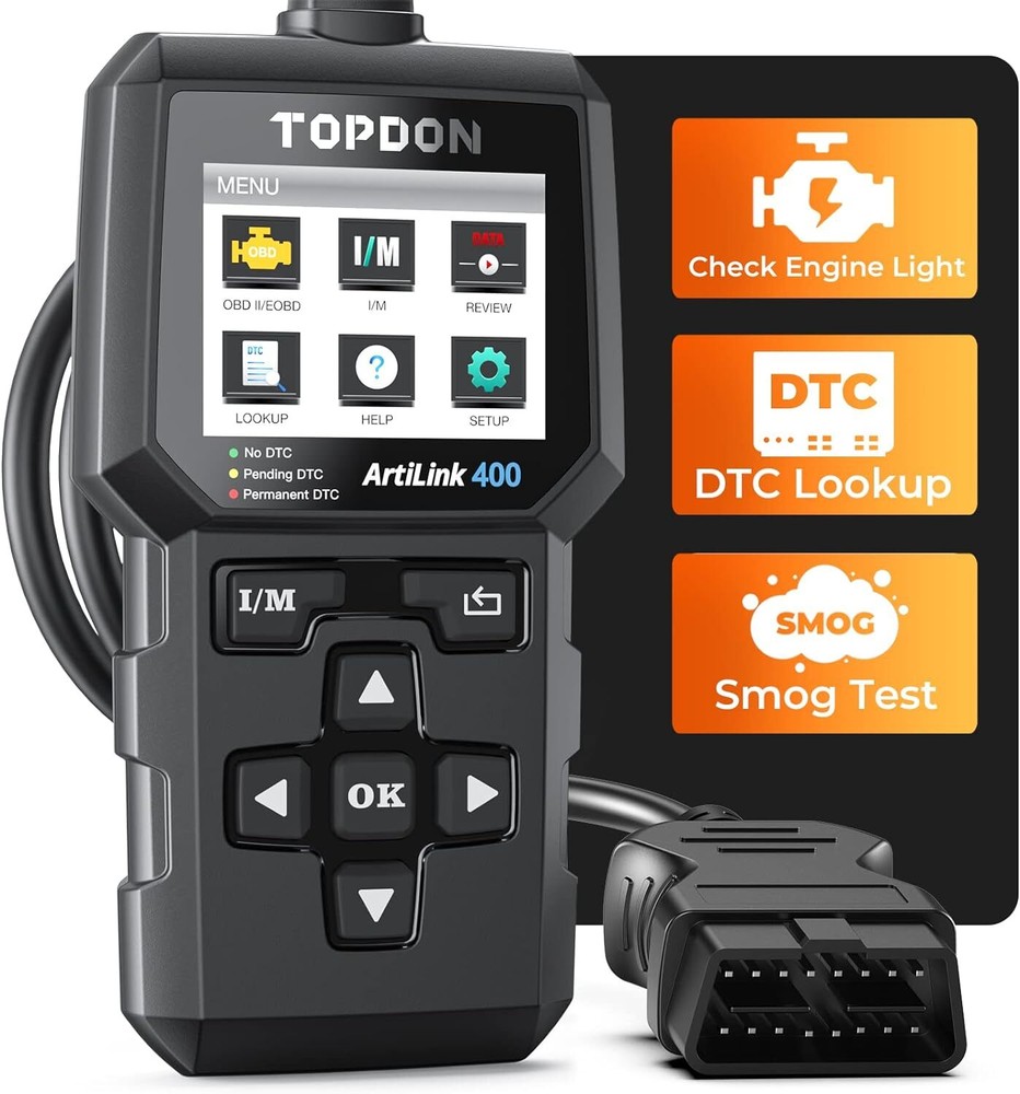 2025 TOPDON ArtiLink 400  Car Code Reader Check Engine Fault