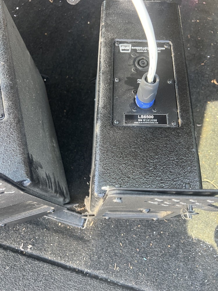 SLS LS6500 Full-Range Bi-Amped Line Array Module (Three) Tested Working