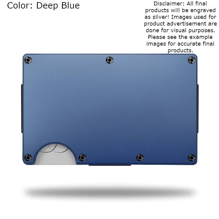 REPLACEMENT SCREWS & ELASTIC FOR METAL WALLETS