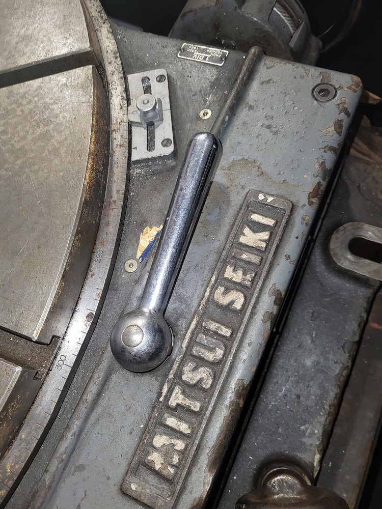 30" Mitsui Seiki Rotary Table Model JC8MA