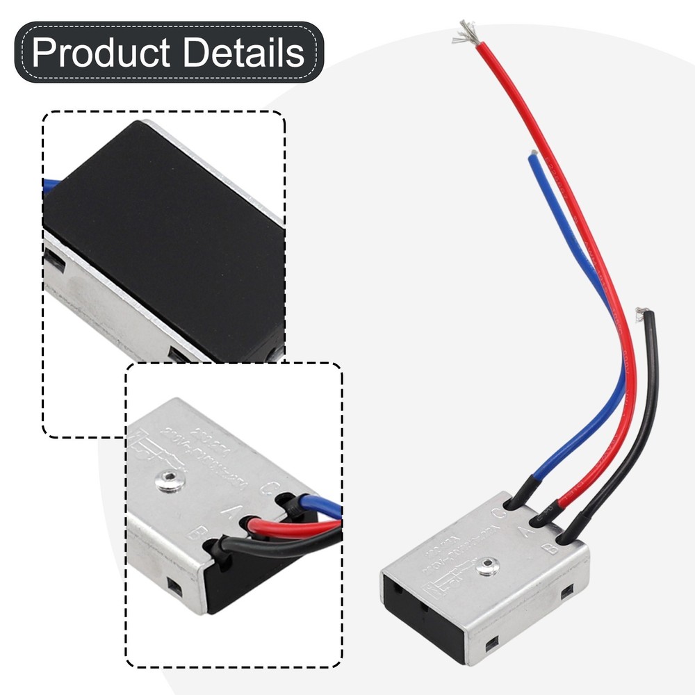 1pc 25A Soft Start Machines Switch Current Limiter for Angle Grinder Power Tools