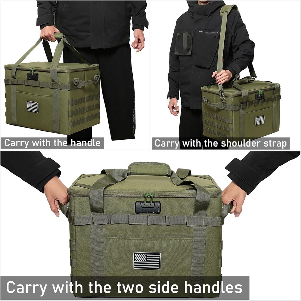 Camping Storage Bag - 38L Multi-Functional Tote Organizer