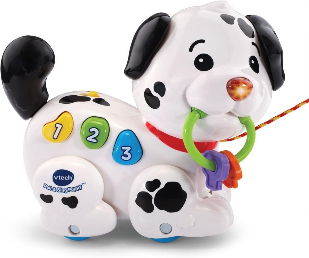 Interactive Pull and Sing Puppy Toy