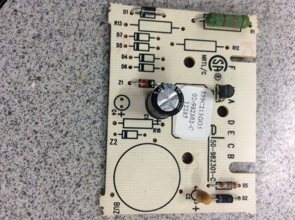 GE Dryer Control Board part# 559c213g05