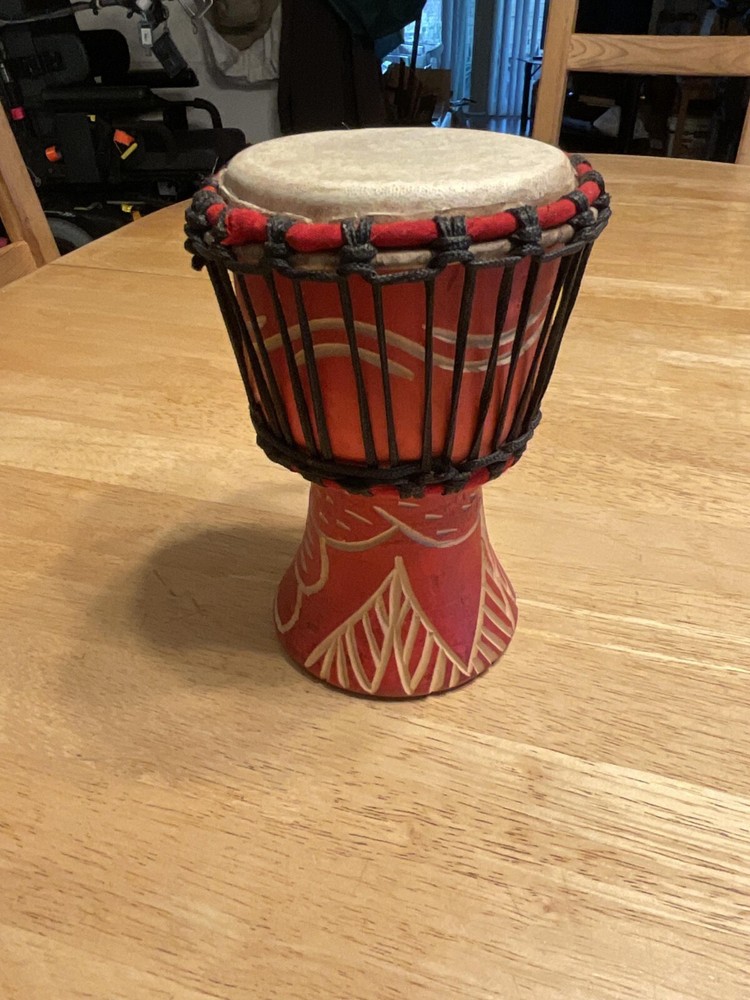 Vintage African Djembe Drum