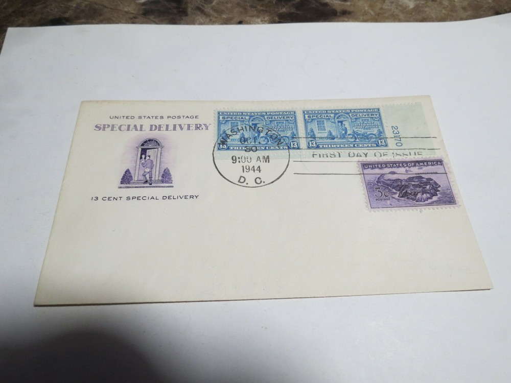 SCOTT #E17 1944 13C SPECIAL DELIVERY  FIRST DAY COVER