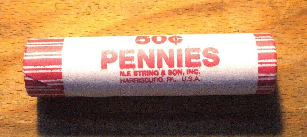 1977 LINCOLN Cent ROLL - "D" Uncirculated Lincoln Cent Roll 💥💥💥💥💥💥💥💥💥💥