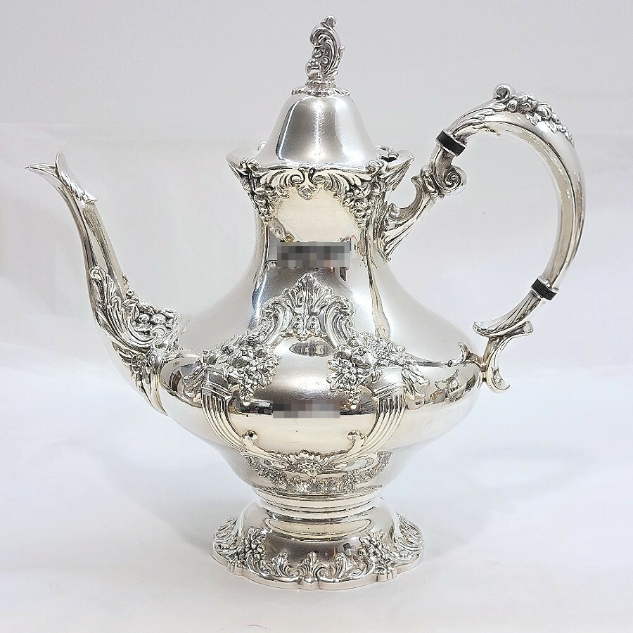 Reed & Barton King Francis Silver Plate 1651 Teapot