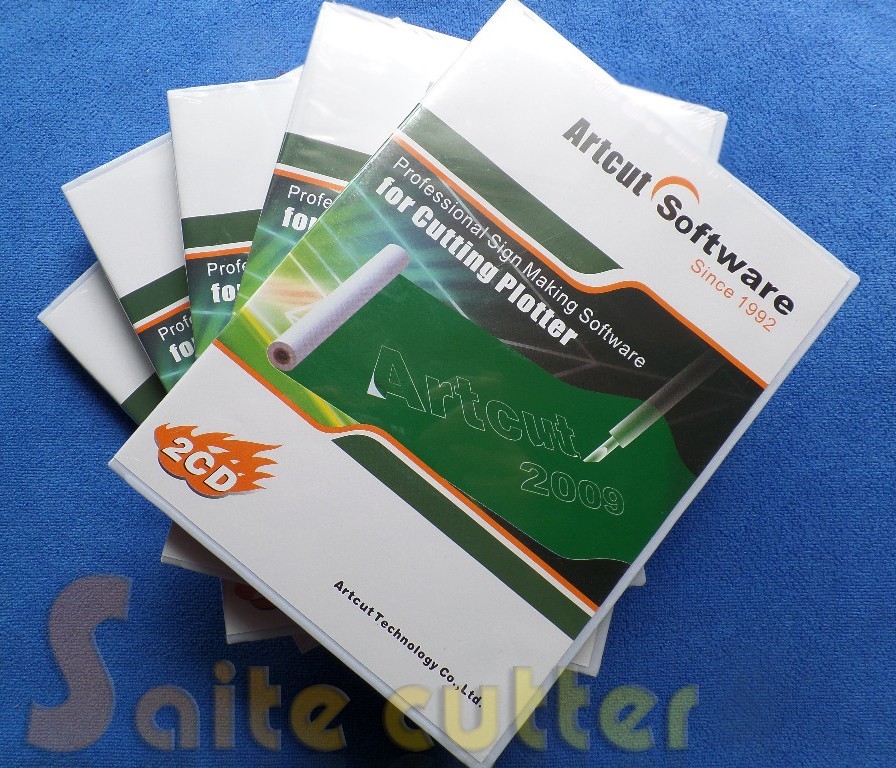 Original ARTCUT 2009 Professional Vinyl Cutter  Plotter Sign Making Software
