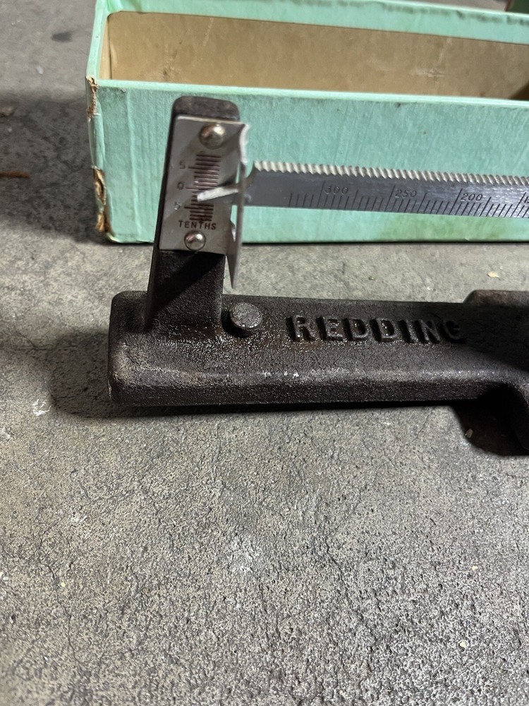 Vintage Redding Powder Balance Beam Scale