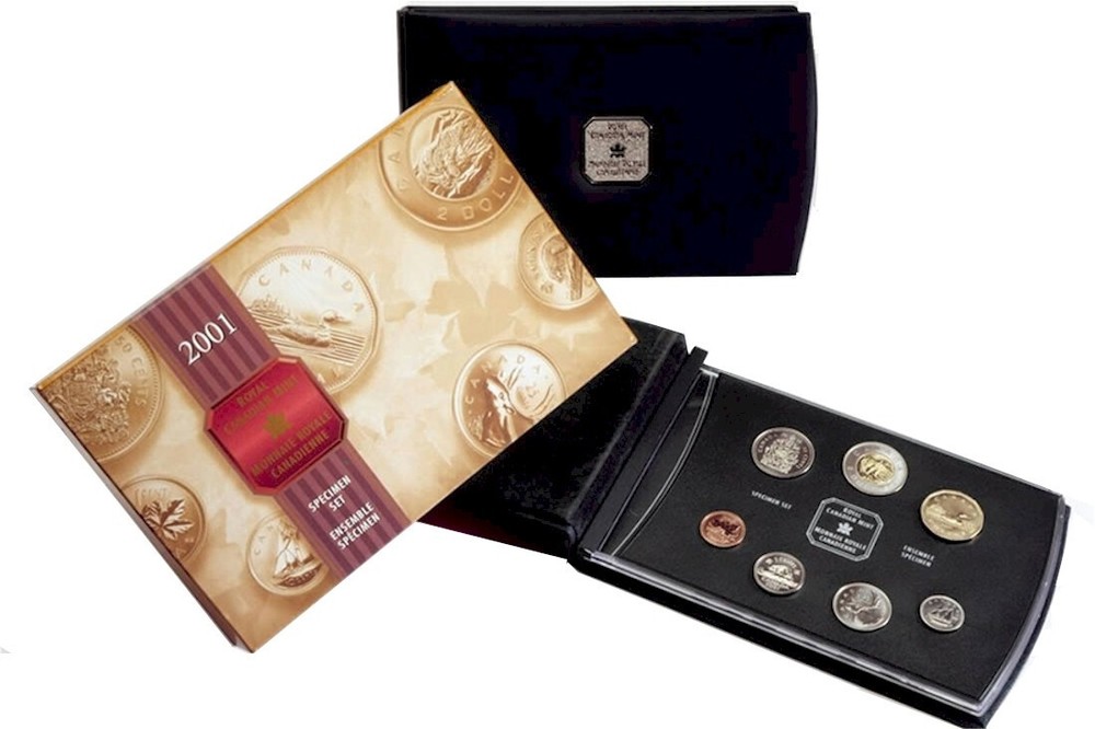 2001 Canada Specimen Set of Coins