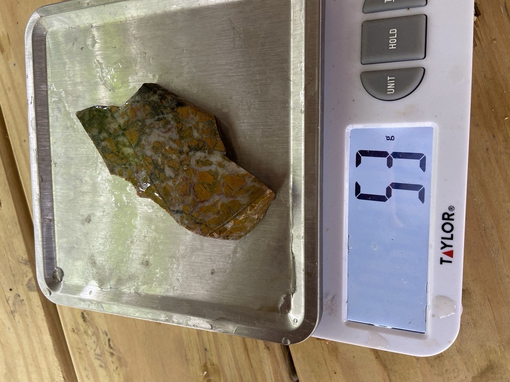 Stone Canyon Jasper Slab 53 Grams