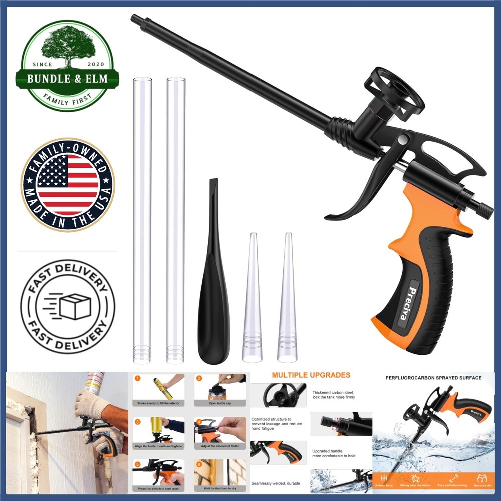 Precision Control Foam Gun with Easy Clean Features for Efficient Insulation