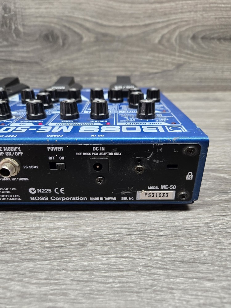 Boss ME-50 Guitar Effects Pedal Multi Power Tested Only Read Description