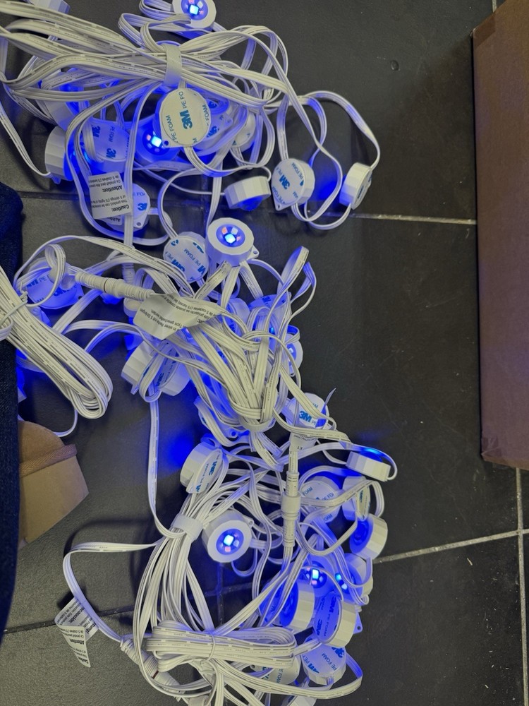 Permanet Outdoor Lights, 100ft