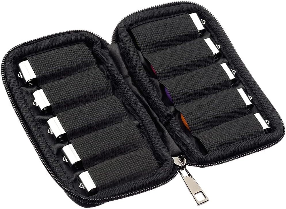 High-Quality Neoprene USB Storage Case - 10 Slots for Efficient Organization