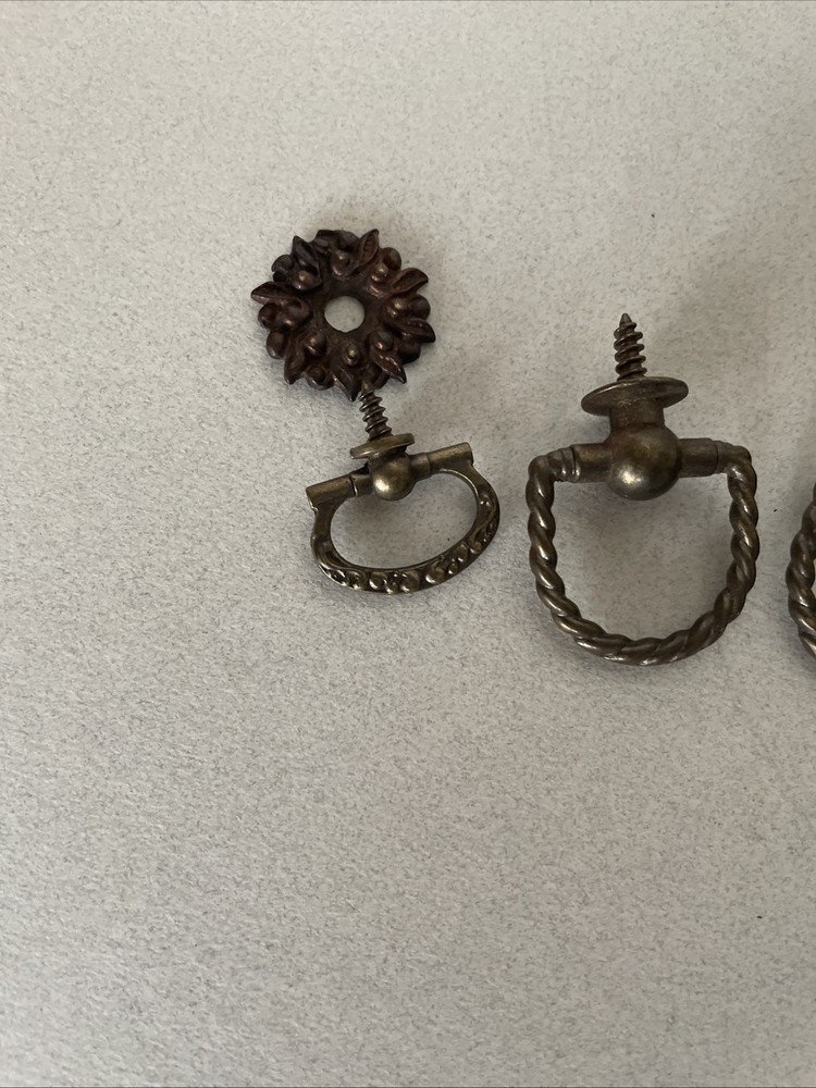 Vintage Drawer Pull 10 pieces Variety