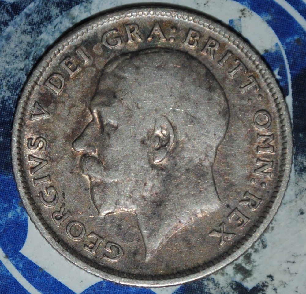 1914 Great Britain 6 Pence {{{Y589