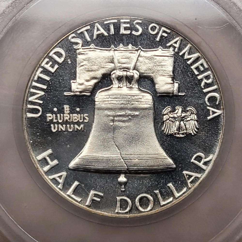1963 franklin half dollar proof perfect looking coin
