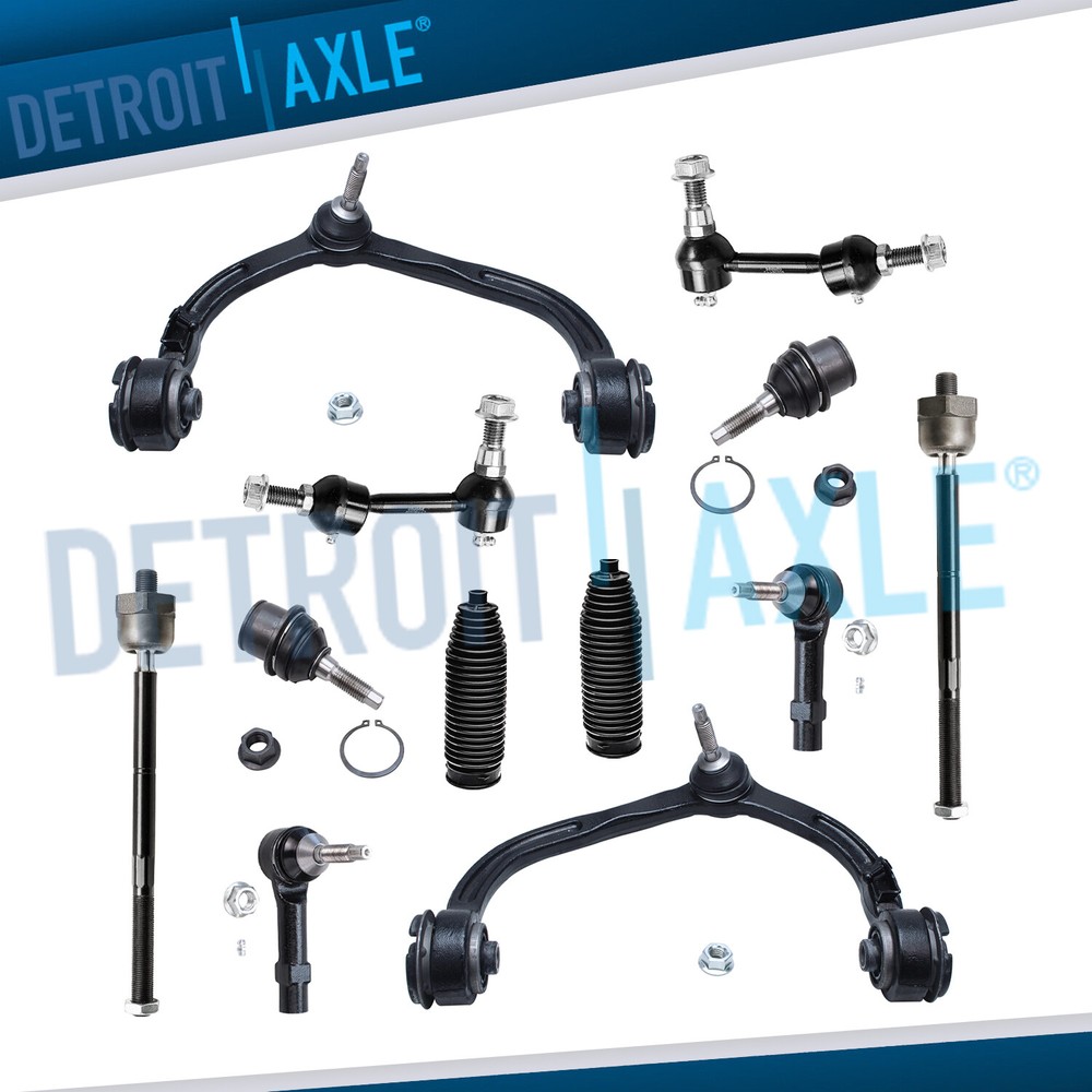 12pc Front Upper Adjustable Control Arms & Suspension for Expedition Navigator