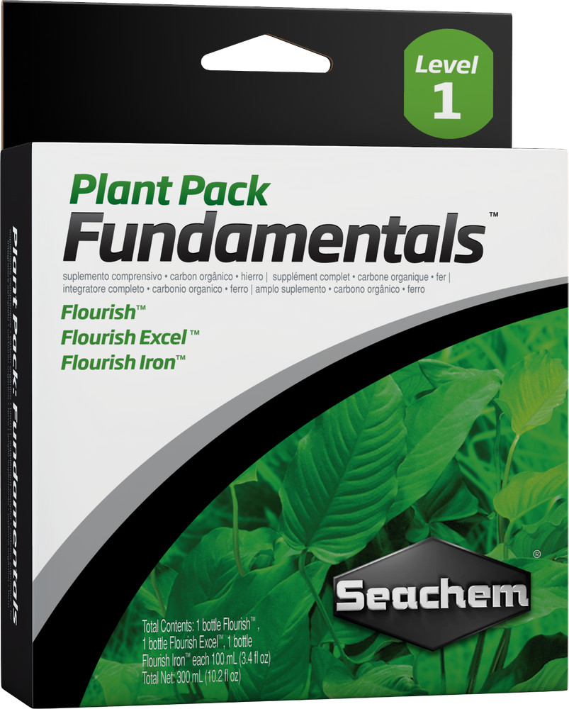 SEACHEM PLANT PACK ™ FUNDAMENTALS  FLOURISH / IRON / EXCEL