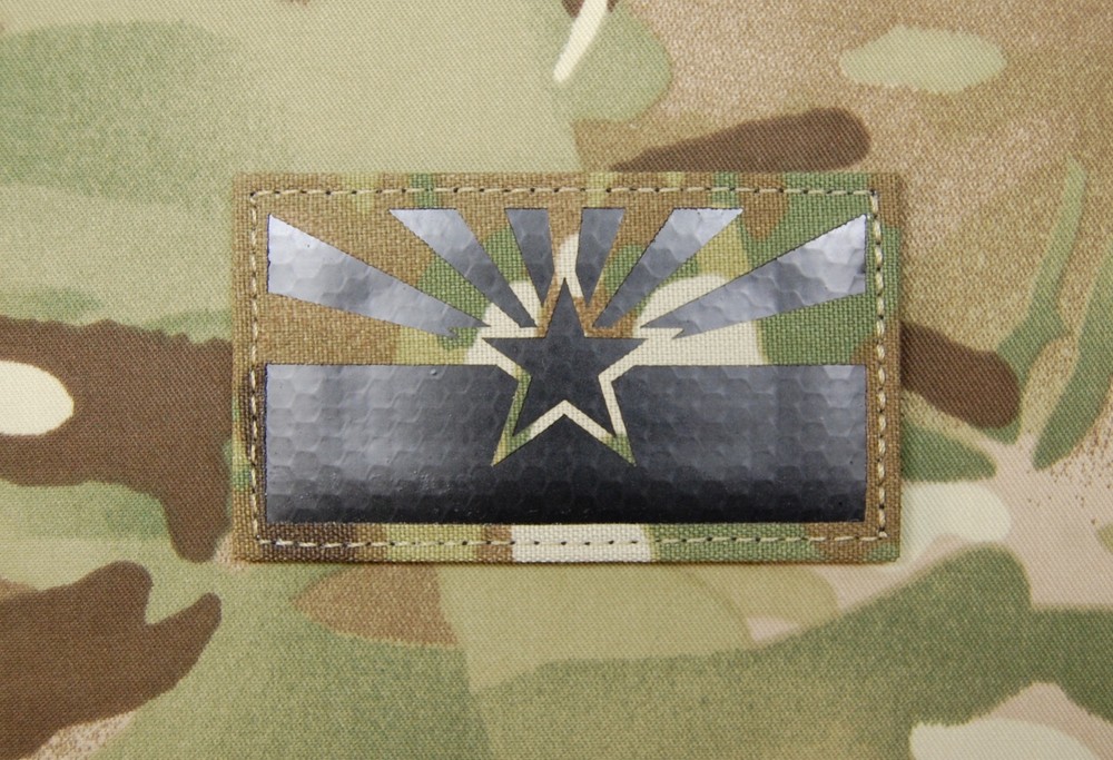 Arizona State Flag Infrared Multicam Call Sign Patch IR AZ