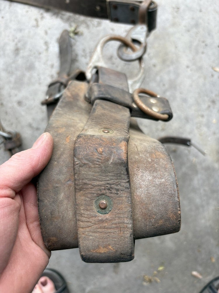 Klein Tools Bell System Climbing Belt/ Harness Leather