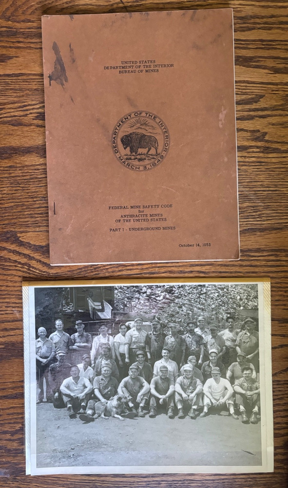 1953 Mine Safety Code + Markson Coal Co. Miner Photo – Anthracite History