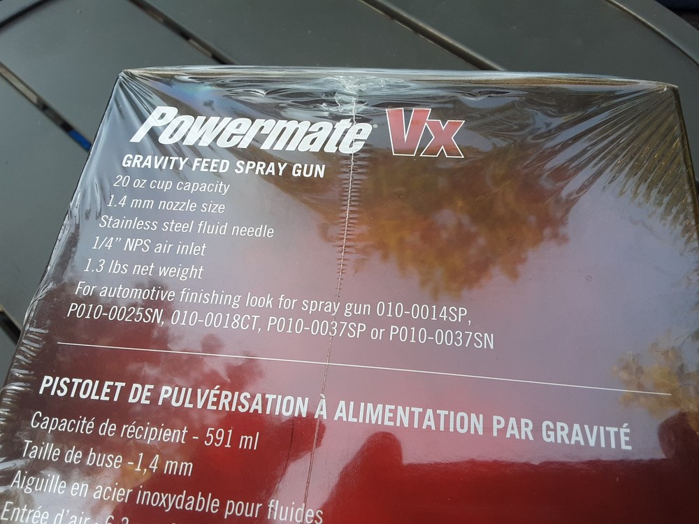 Powermate Vx Gravity Feed Spray Gun 010-0035CT
