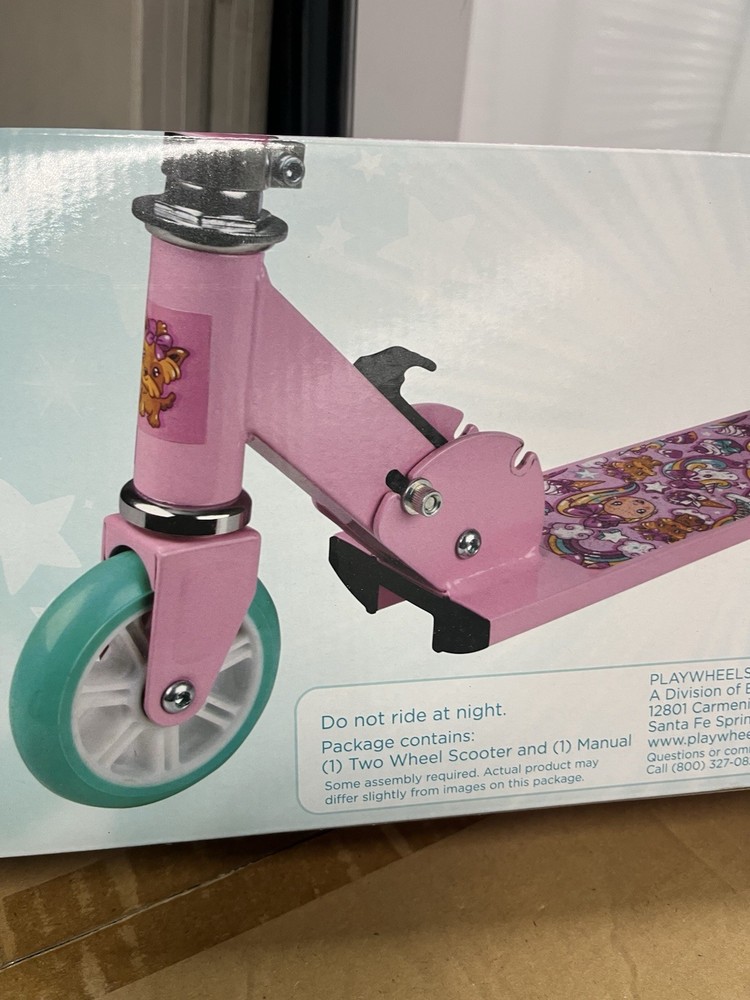 Nickelodeon JoJo Siwa Pink Folding Scooter