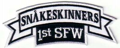 STARGATE SNAKESKINNERS PATCH - SGSNAKE