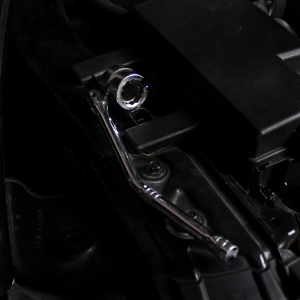 Oxygen Sensor Wrench Remover & Installer Double Sided Flexible Pivoted Hand Tool