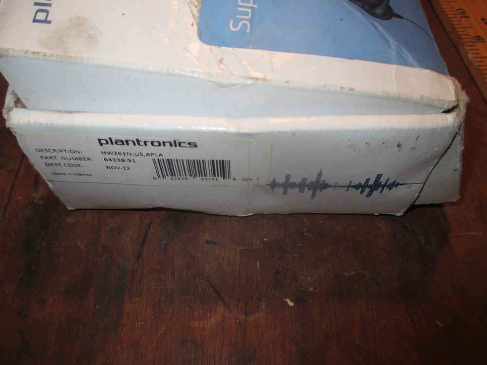 plantronics supraplus hw261n 2012