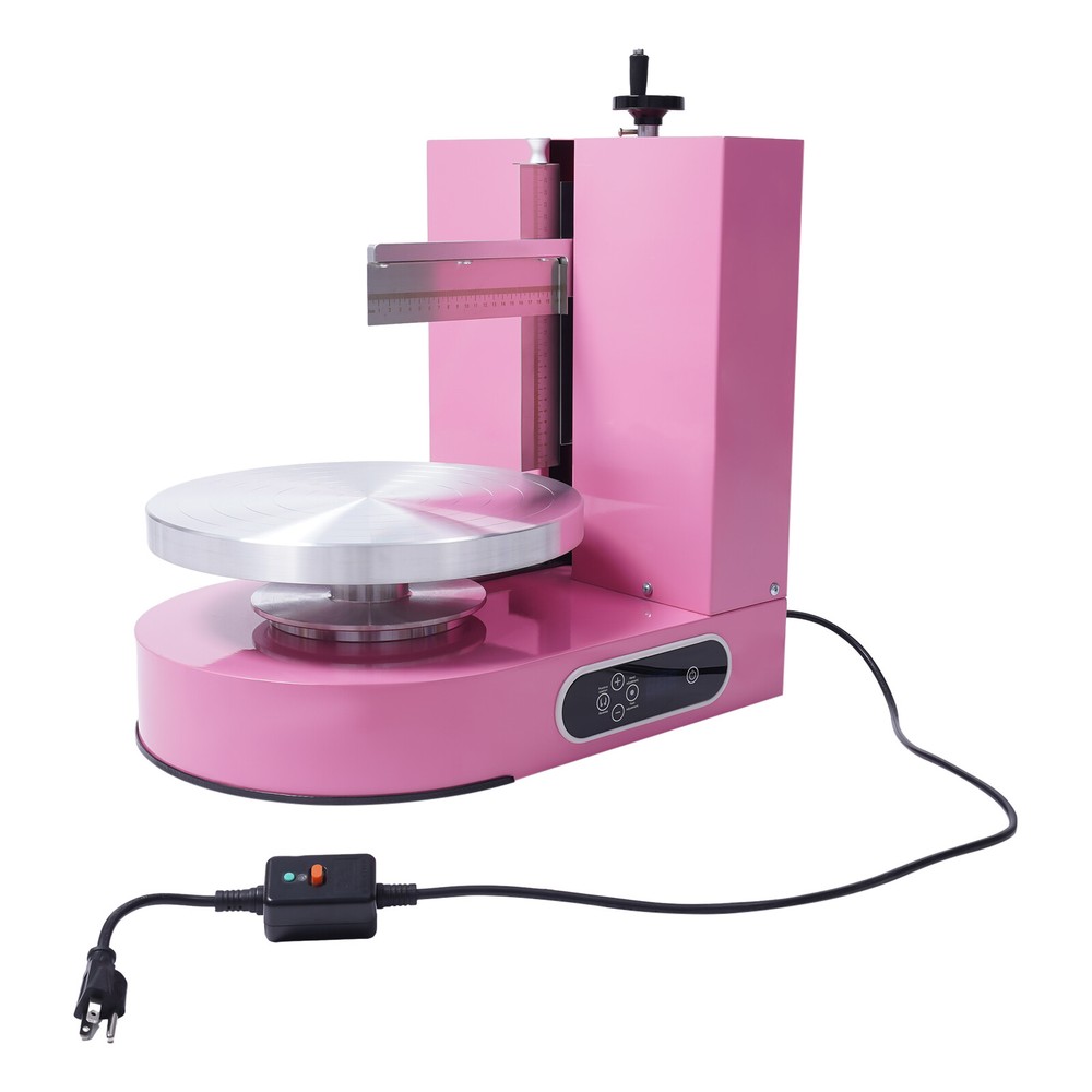 Adjustable Cake Cream Spreading Machine Cake Decorating Machine W/LCD Display