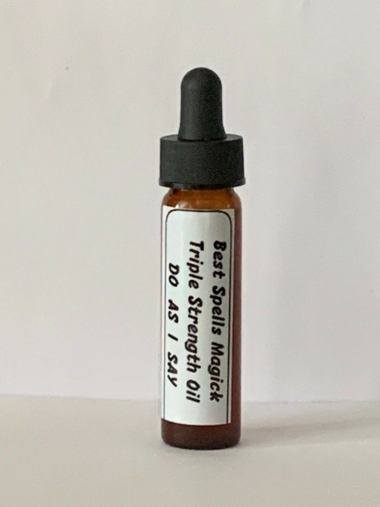DO AS I SAY Triple Strength Magickal Oil