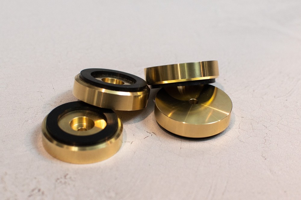 Brass Cutting Board Feet - 1.5"