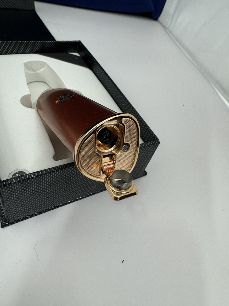 Vector AZTECH - Wind Resistant Large Single Jet Torch Lighter - Rose Gold - New