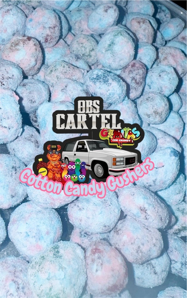 Cotton Candy Gushers Bowl Candy