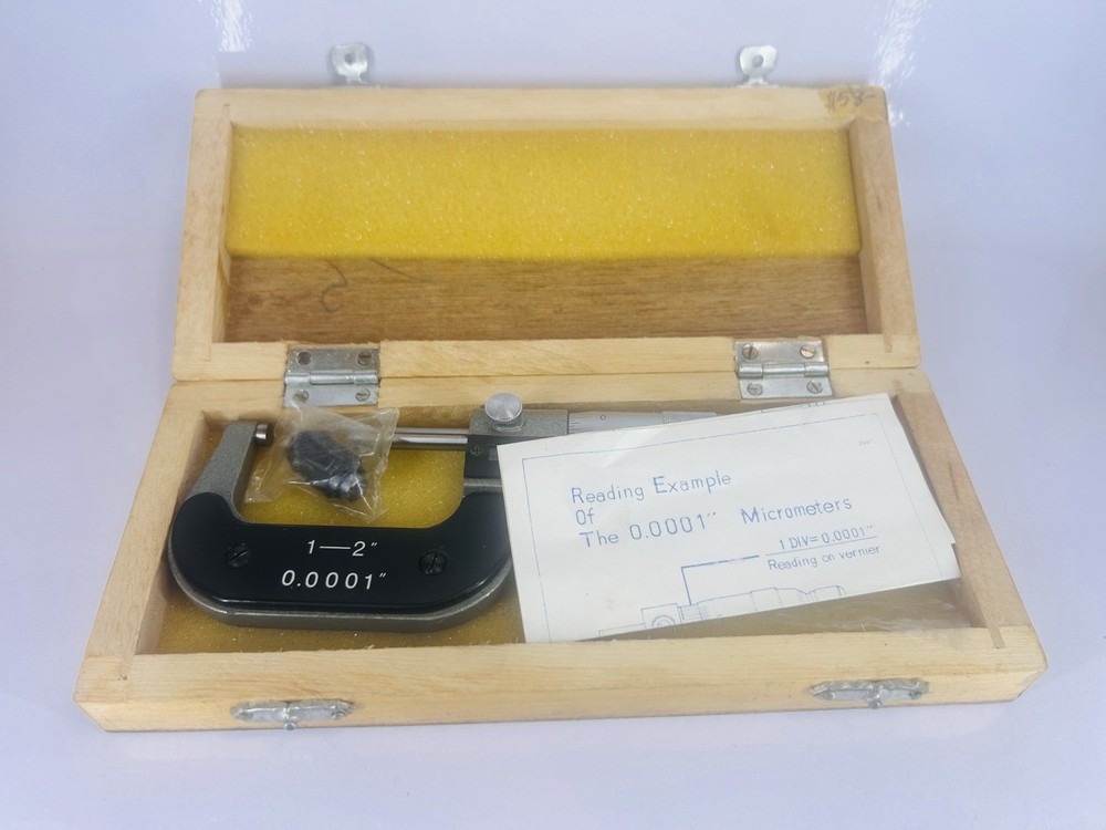 Aerospace Model E601 Micrometer 1 x 2" .0001