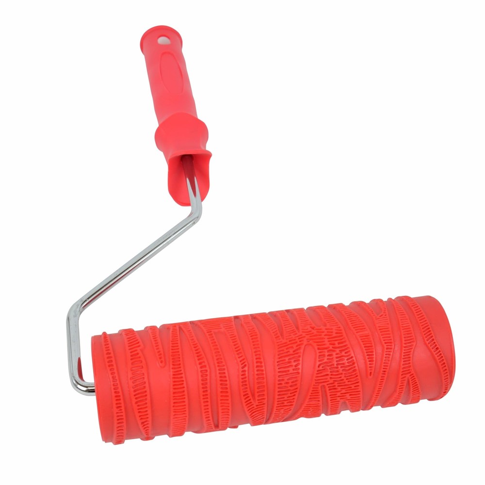 Hanroy 8'' Patterned Paint Roller for Wall Decoration Classic Texture 2008T
