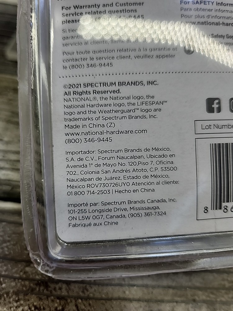 National Hardware Decorative Knob in Black 2Pack [132]