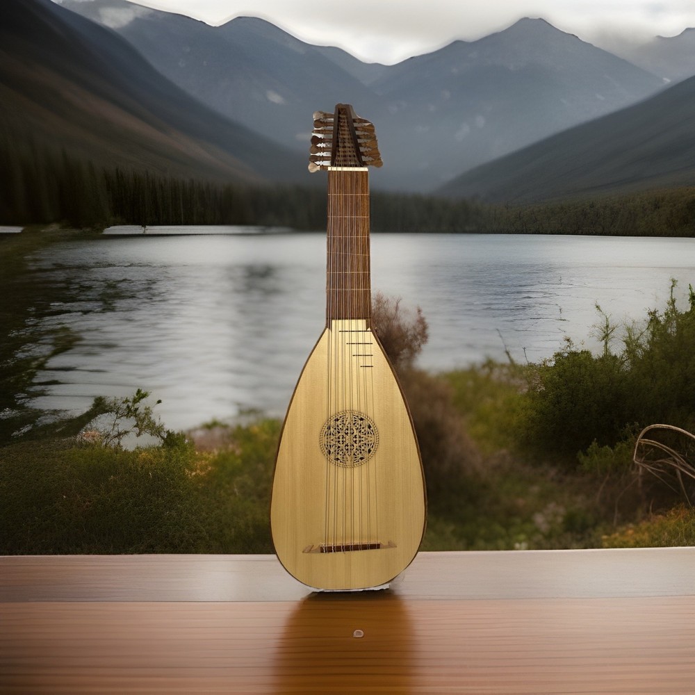 7-Course Lute — Professional Quality Build — Unknown Maker