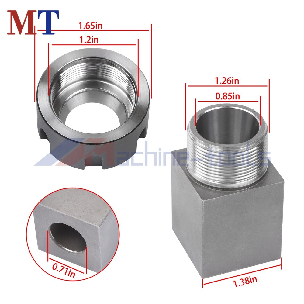 Industrial ER-25 Hex Square Collet Blocks for Machine