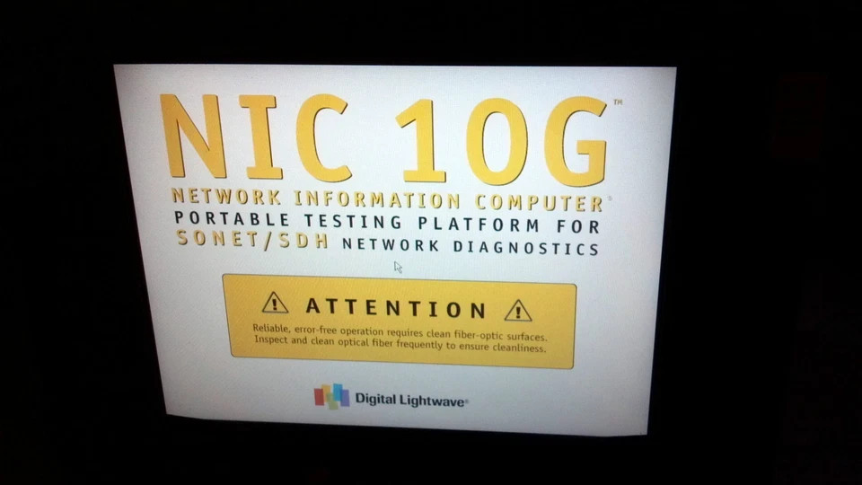 Digital Lightwave NIC10G-XXL1 Network Information Analyzer