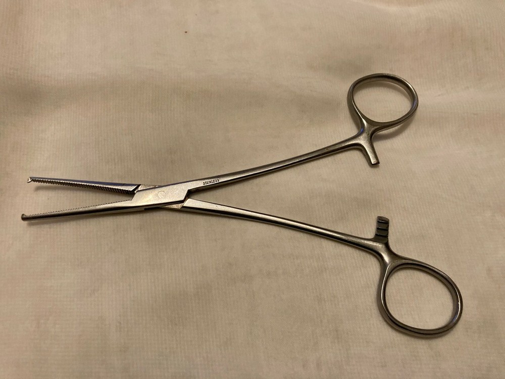 Hemostat Forceps Doll Making Tool - Straight 6.25"