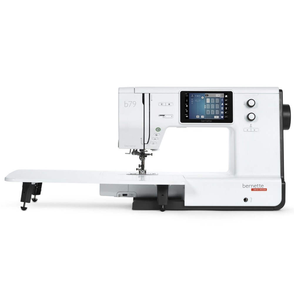 Bernette B79 Sewing & Embroidery Machine Bundle with 130 Thread Spools