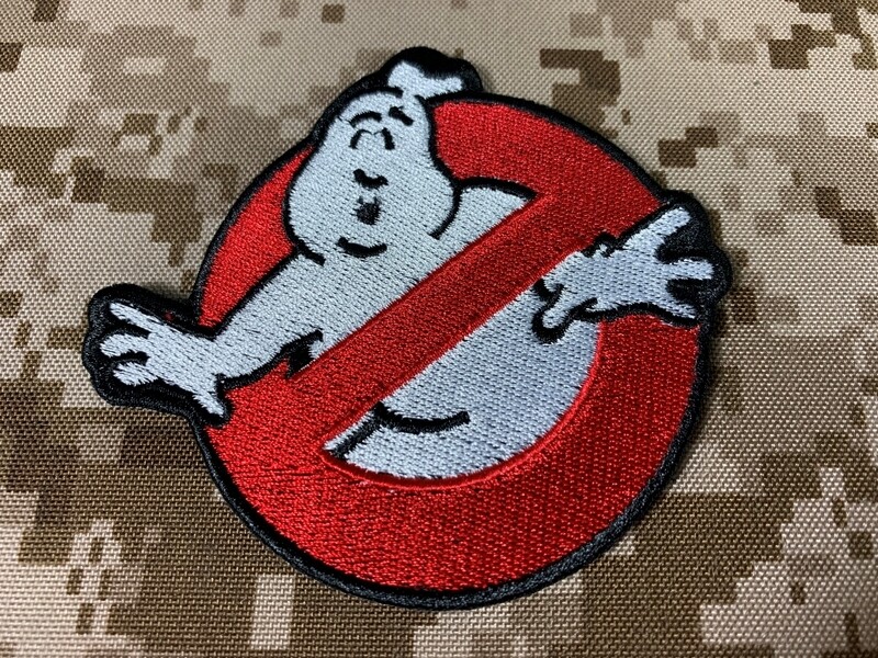 Warrior Ghostbusters Embroidered Patch (RED) WR-PT065