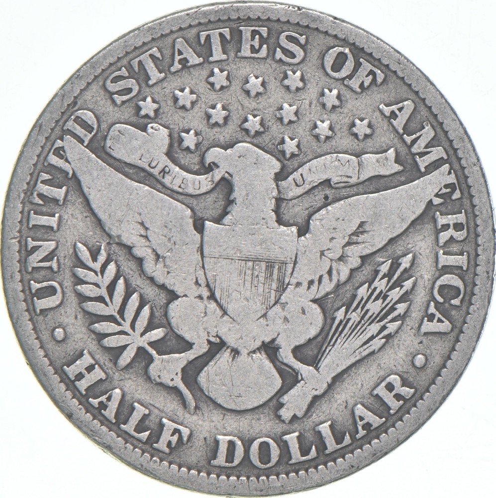 1901 Barber Half Dollar Average Circ