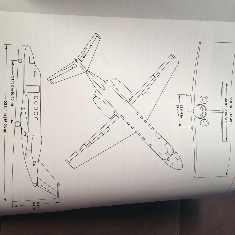Original Cessna Citation CJ4 Specification & Description Brochure, 27page
